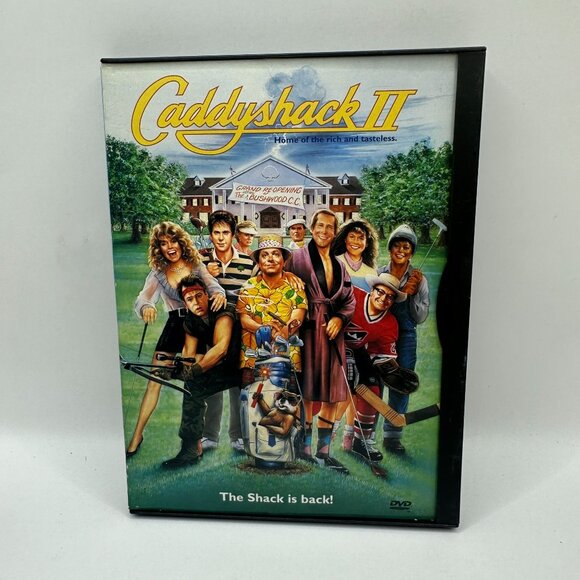 Caddyshack II DVD Comedy 1988 Jackie Mason Chevy Chase Warner Bros Region 1 - Picture 2 of 4